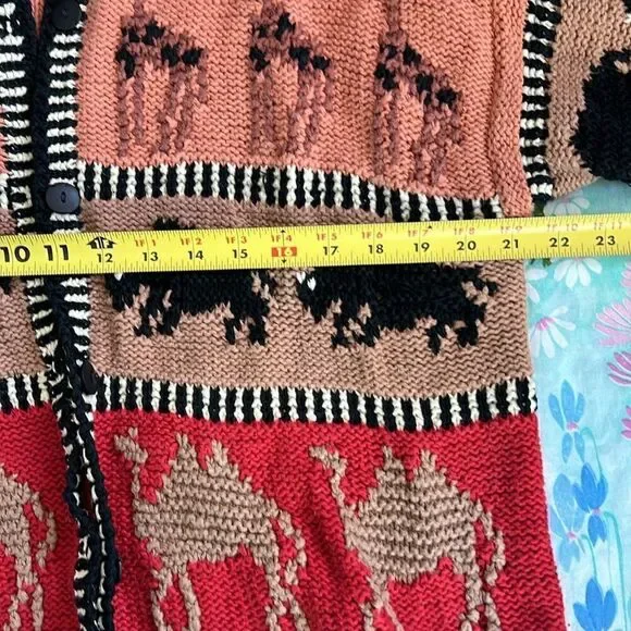 Mariea Kim Knitted Cardigan - XL - 20 Ans - Picture 3 of 8